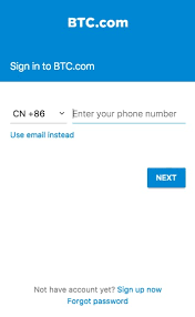 Send, receive, and store your funds securely with btc.com's wallet. Account Registration Document