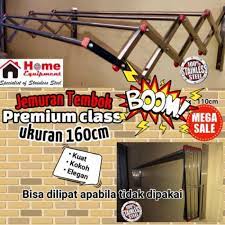 Rak jemuran handuk ini dapat digunakan indoor maupun outdoor. Jual Jemuran Baju Handuk Gantung 4 Baris Stainless Steel Murah Meriah Terbaru Juni 2021 Blibli