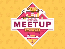 Dribbble Meetup Cape Town Dribbble Meetup Logo Design