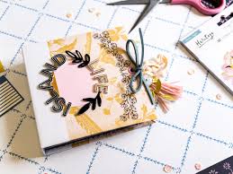 Come and be inspired here! Family Travel Mini Scrapbook Album Ideas Maggie Holmes Design