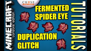 = 1 x fermented spider eye. Minecraft Ps4 Fermented Spider Eye Duplication Glitch How To Tutorial Ps3 Xbox Youtube