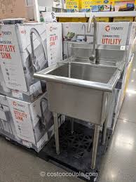 trinity stainless steel utility sink