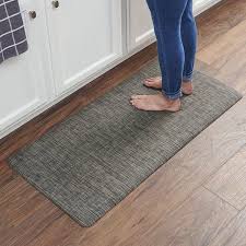 Better Homes Gardens 20 X 41 Anti Fatigue Gray Kitchen Mat Walmart Com Anti Fatigue Kitchen Mats Kitchen Mat Better Homes Gardens