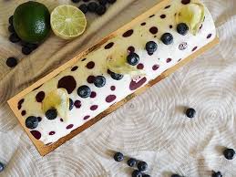 Buche Myrtilles Citron Vert Fromage Blanc Recette Fromage Blanc Citron Vert Myrtille