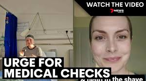 Woman with ovarian cancer urges women to have medical checks