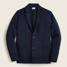 Double-faced Cotton Sweater-blazer For Men | J.Crew