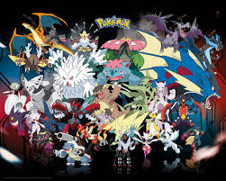 Pokemon poster farbig kostenlos zum ausdrucken : Pokemon Mega Poster Plakat Kaufen Bei Europosters