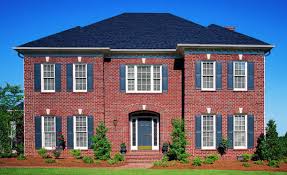 When selecting the right color palette for the front of your house, take a cue from your surroundings. 13 Inspiring Shutter Colors For Brick House To Create An Amazing Exterior Aprylann