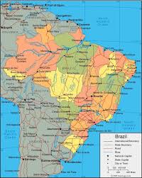 Brazil Is The Largest And Most Populous Country In South America Has The 8th Largest Economy In The World 1 Is Celebrating I Brazil Map Satellite Image Brazil
