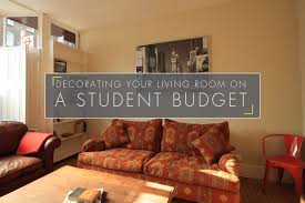 The living room is where we invite our friends and family over for various occasions or without one. Decorating Your Living Room On A Student Budget Student Cribs