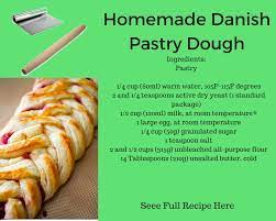 For Complete Recipe And Procedure Http Sallysbakingaddiction Com Homemade Danish Pastry Dough Pastry Dough Danish Pastry Dough Dough Ingredients
