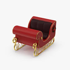 Christmas Sleigh 3d Model Ad Christmas Sleigh Model Christmas Sleigh Sleigh 3d Model