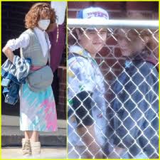 The duffers dropped to give fans their first view of a quartet of new faces arriving in the upcoming season of stranger things. Stranger Things Cast Returns To Work On Season 4 See Photos Gaten Matarazzo Natalia Dyer Sadie Sink Stranger Things Just Jared Jr