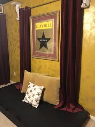 Broadway Themed Bedroom Hamilton Inspired Like An Old Theater House Theater Room Decor Hollywood Bedroom Broadway Rooms