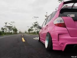 Honda fit rs received many good reviews of car owners for their consumer qualities. Pink Panther Probably The Most Extreme Honda Jazz There Is