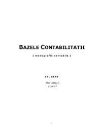176 2018 ar putea fi modificata in urmatoarea perioada cu un nou capitol dedicat experientei. Proiect Monografie Contabila Contabilitate 194280 Regielive