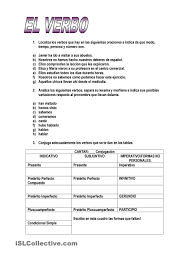 El Verbo Ensenanza De Las Letras Verbos Apuntes De Lengua