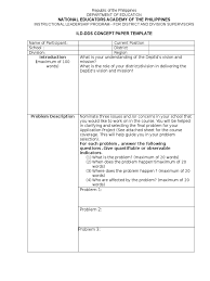 The concept of the research what are the new challenges. Concept Paper Template Cognition Psychology