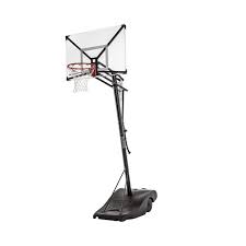 Lifetime portable basketball hoop has a telescoping pole that can adjust the rim height from 7.5' to 10' in 6 increments. Silverback Nxt 50 Backboard Portable Height Adjustable Basketball Hoop Walmart Com Walmart Com