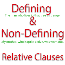 The information is not crucial for understanding the sentence's meaning correctly and can be omitted without affecting the sentence's meaning. Defining Non Defining Relative Clauses That Which Or Who