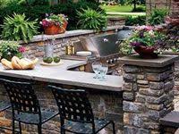 Fun, food, family, and friends! 33 Outdoor Kitchens Ideas Outdoor Kitchen Design Outdoor Kitchen Outdoor