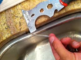 recaulking a kitchen sink kitchen