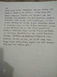 Contoh soal dan jawaban spltv dalam kehidupan. Soal Cerita Spltv Beserta Pembahasan Dengan Cara Determinan Brainly Co Id