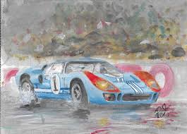 Se centra en un excéntrico y decidido equipo americano de ingenieros y diseñadores liderados por el visionario automovilístico carroll shelby (damon) y mans '66 full latino, descargar le mans '66 castellano, ver le mans '66 online hd español latino, descargar o ver le. Le Mans 66 Pol O Muireadhaigh Art And Prints Paintings Prints Sports Hobbies Auto Racing Artpal