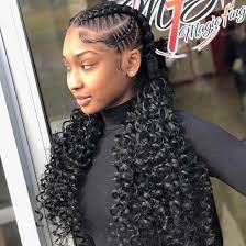 There is plenty of reason why braids with weaves look so great, the color, the styles, and the overall unique look that you get. Braids And Things Weave Hairstyles Braided Braided Hairstyles Girls Hairstyles Braids