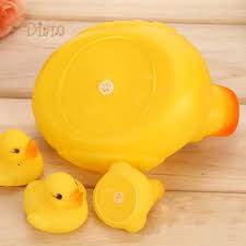 Baby bathing toys, gently knead the rubber duck can make bibi voice. Buy Obs Toy Product 4pcs Set Mini Squeaky Duck Soft Doll Baby Bath Water Floating Development At Affordable Prices Free Shipping Real Reviews With Photos Joom