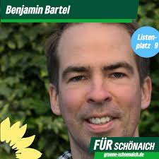 Benjamin Bartel ist auf Listenplatz 9 für Schönaich