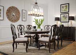 Each design is constructed with an 18 in. Chesapeake Antique Black Extendable Round Dining Room Set 1stopbedrooms