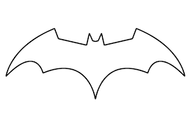 Batman Logo Coloring Pages Template Educative Printable Batman Logo Tattoo Batman Logo Batman Symbol