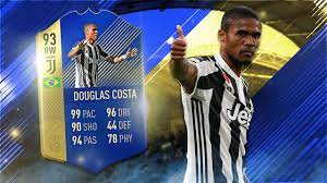In the game fifa 21 his overall rating is 80. Fifa 18 Tots Costa Review Fifa 18 93 Tots Douglas Costa Player Review Youtube