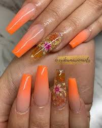 Combine your ombre nails with your favorite cartoon or movie character and add thin details with black nail cute and adorable white glitter ombre nails. 22 Cute Ombre Summer Nails 2020 Ideas Stylish Belles