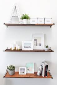 Diy Ikea Hack Distressed Wooden Shelves Decor Home Decor Ikea Diy