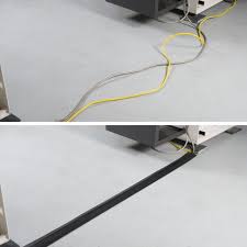 Waterproof extension cord covers lowe's. D Line 30 Ft X 2 5 In Pvc Black Overfloor Cord Protector In The Cord Covers Organizers Department At Lowes Com