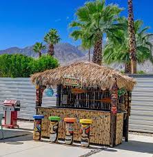 Custom Hand Made Tiki Bars Tiki Huts Hot Tub And Patio Cabanas Use Our Tiki Bars Outdoor Or Indoor To Bri Tiki Bar Decor Outdoor Tiki Bar Tiki Bars Backyard