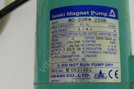 Iwaki pumps, known for their quiet operation, have been the aquarium pump of choice for decades. Iwaki Md 20rm 220n