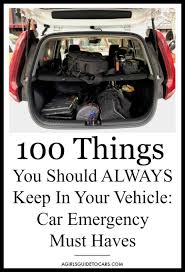 Car Emergency Kit Must Haves A Girls Guide To Cars Be Prepared In 2020 Car Emergency Kit Car Safety Kit Car Survival Kits
