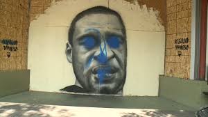The george floyd memorial mural at summit and lagrange in toledo has come down. Greensboro Nc Community Helps Artist Jenna Rice Repaint George Floyd Mural After Vandals Deface It Abc11 Raleigh Durham