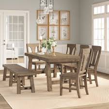 Our large selection, expert advice, and dream home interiors features a great selection of sofas, sectionals, recliners, chairs, leather furniture, custom upholstery, beds, mattresses, dressers, nightstands, dining sets, kitchen storage, office. Farmhouse Rustic Grey Kitchen Dining Sets Birch Lane