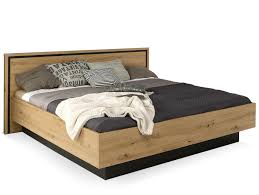 Schönes möbeldesign mit gemütlicher ausstrahlung. Temmy Doppelbett 180x200 Cm Material Spanplatte Artisan Eiche Nachbildung