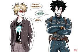 my hero — Imagine BKDK crossover au with Deku as Captain...