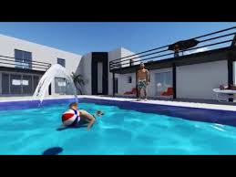 Maison D Architecte Contemporaine A Toit Plat Avec Piscine Hmi Plan Youtube