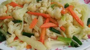 Resep Kembang Kol Brokoli Putih Enak Dan Mudah Ala Masakan Taiwan Youtube