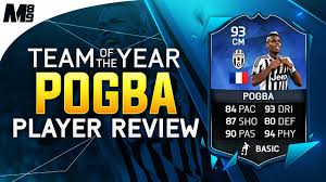 Join the discussion or compare with others! Fifa 16 Toty Pogba Review 93 Fifa 16 Ultimate Team Player Review In Game Stats Youtube