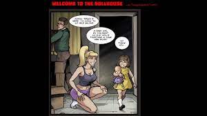 Coloring a page from Welcome to the Dollhouse - YouTube