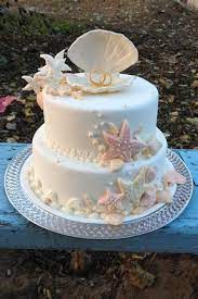 Wedding Colors Ideas Beach 35 Ideas For 2019 Beach Theme Wedding Cakes Beach Wedding Cake Simple Wedding Cake