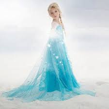 2019 New Summer Elsa Anna Girl Dress For 3 10 Yrs Children Elsa Anna Princess Dresses Kids Party Cospl Frozen Elsa Dress Kids Party Dresses Princess Dress Kids